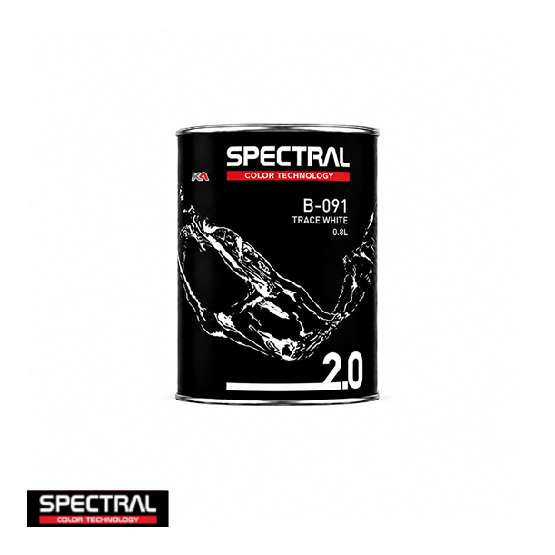 Spectral BASE 2.0 B-091 Trace White 0,8L – Professionele Basislak Mengkleur voor Kleurmenging