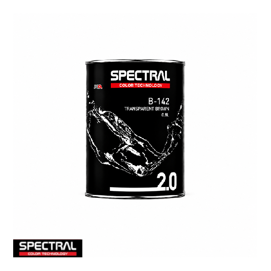 Spectral BASE 2.0 B-142 Transparent Brown - 0,8 L Solventgedragen Basislak Mengkleur