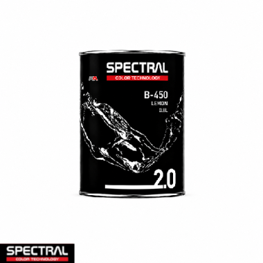 Spectral BASE 2.0 B-450 Lemon 0,8L – Professionele Basislak Mengkleur voor Kleurmenging