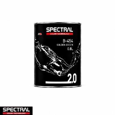Spectral BASE 2.0 B-454 Golden Green – 0,8 L Solventgedragen Basislak Mengkleur