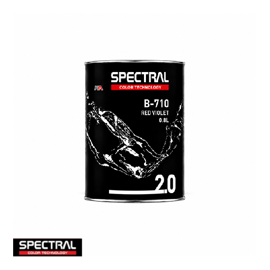 Spectral BASE 2.0 B-710 Red Violet 0,8L – Professionele Basislak Mengkleur voor Kleurmenging
