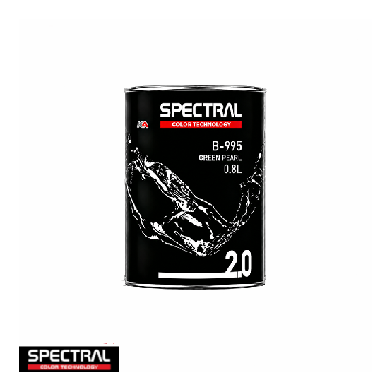Spectral BASE 2.0 B-995 Green Pearl  – 0,8 L Solventgedragen Basislak Mengkleur