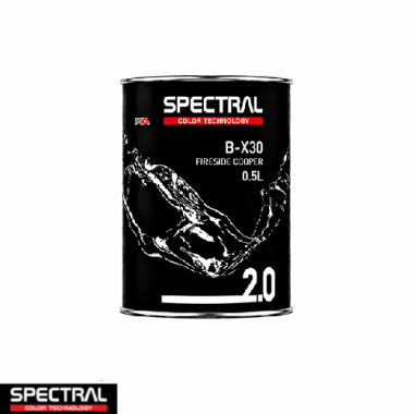 Spectral BASE 2.0 B-X30 Fireside Copper 0,5 L – XIRALLIC® Effectlak Mengkleur
