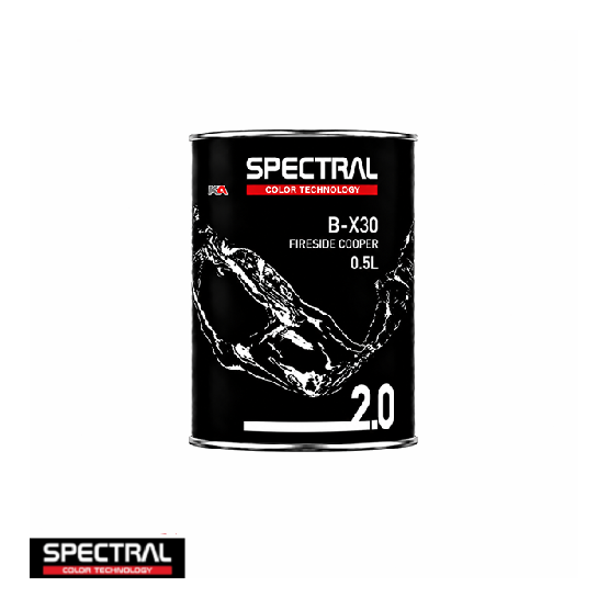 Spectral BASE 2.0 B-X30 Fireside Copper 0,5 L – XIRALLIC® Effectlak Mengkleur