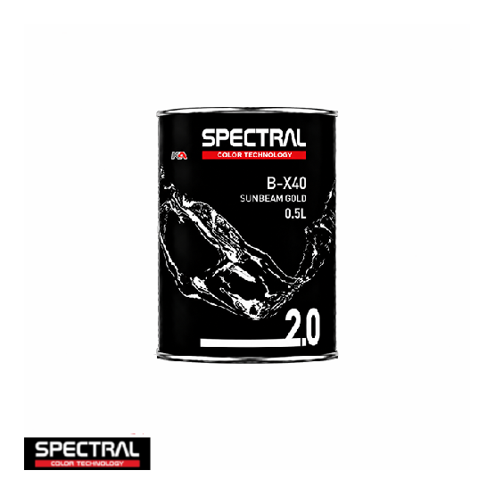 Spectral BASE 2.0 B-X40 Sunbeam Gold  0,5 L – XIRALLIC® Effectlak Mengkleur