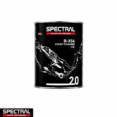 Spectral BASE 2.0 B-X56 Cosmic Turquoise 0,5 L – XIRALLIC® Effectlak Mengkleur
