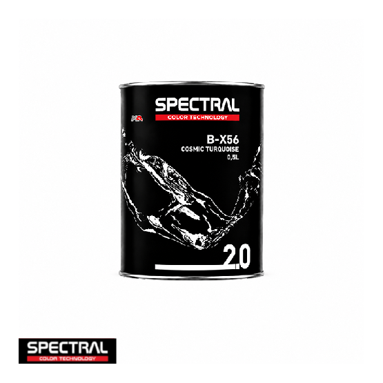 Spectral BASE 2.0 B-X56 Cosmic Turquoise 0,5 L – XIRALLIC® Effectlak Mengkleur