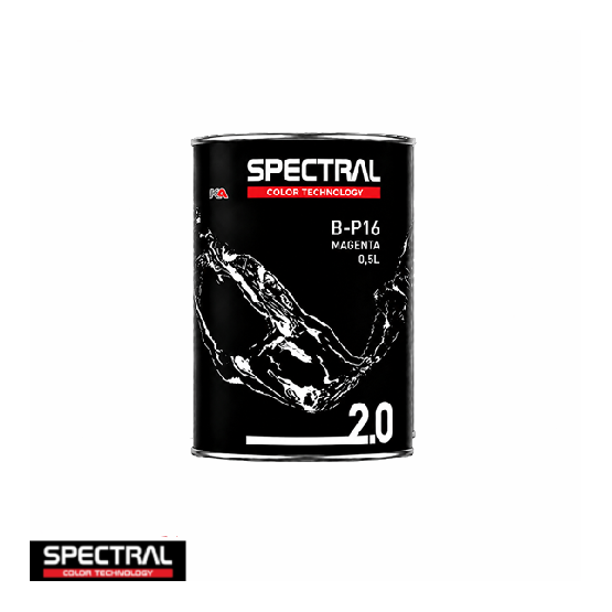 Spectral BASE 2.0 B-P16 Magenta 0,5L – Effectlak voor Kleurmenging en Special Effects