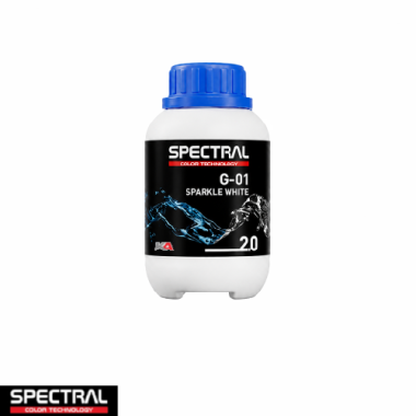 Spectral BASE 2.0 G-01 Sparkle White 0,025 kg – Glass Flake Effectpigment