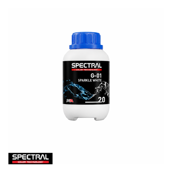 Spectral BASE 2.0 G-01 Sparkle White 0,025 kg – Glass Flake Effectpigment