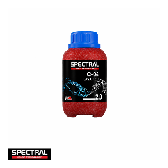 Spectral BASE 2.0 C-04 Lava Red 0,025 kg – Colorstream® Effectpigment