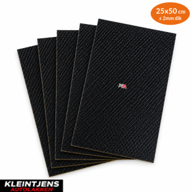 Antidreunplaat 25 x 50 cm – Set van 5 Stuks voor Optimale Geluidsdemping