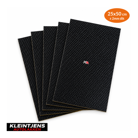 Antidreunplaat 25 x 50 cm – Set van 5 Stuks voor Optimale Geluidsdemping