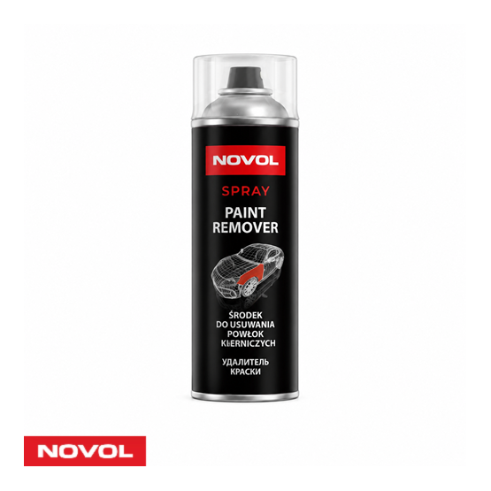 NOVOL Paint Remover Spray 400 ml – Professionele Lakverwijderaar voor Metaal, Hout, Steen en Glas
