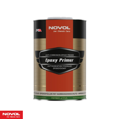 NOVOL For Classic Cars Epoxy Primer 1 L – 2K Epoxy Grondverf voor Oldtimer Restauratie & Carrosserieherstel