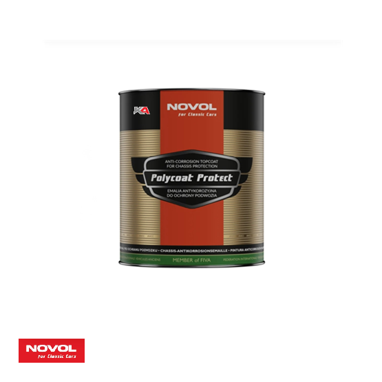 NOVOL For Classic Cars Polycoat Protect – 1 L Anti-Corrosie Coating voor Klassieke Auto's