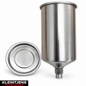 Aluminium Bovenbeker 1 Liter met Deksel voor Spuitpistool