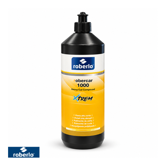 Roberlo ROBERCAR 1000 XTREM Grove Polijstcompound 1L – Verwijdert P1500 Schuurkrassen