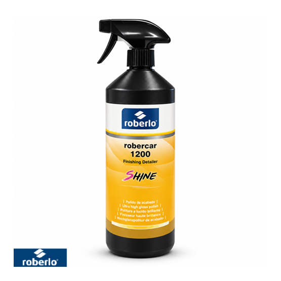 Roberlo Shine Robercar 1200 1L – Snelwax voor Diepe Glans en Lakbescherming