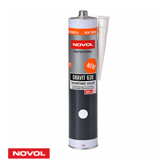 Novol Gravit 630 PU Naadkit Wit 300 ml – Overschilderbare Polyurethaan Afdichtingskit