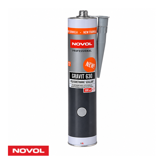 Novol Gravit 630 PU Naadkit Grijs 300 ml – Overschilderbare Polyurethaan Afdichtingskit