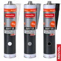 Novol Gravit 630 PU Naadkit Grijs 300 ml – Overschilderbare Polyurethaan Afdichtingskit