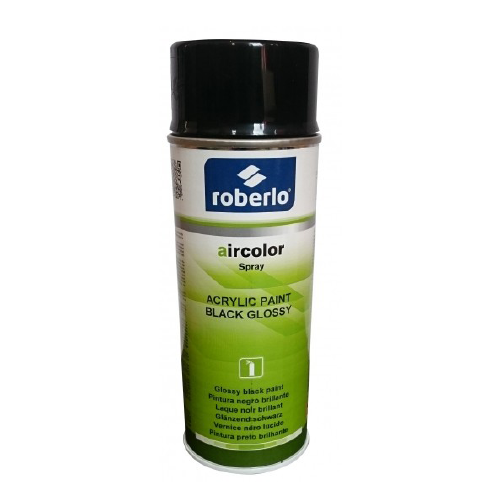Roberlo Hoogglans Zwart Spray