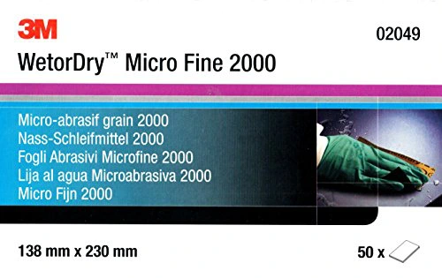 3M Wetordry Schuurvellen P2000 – 138 x 230 mm