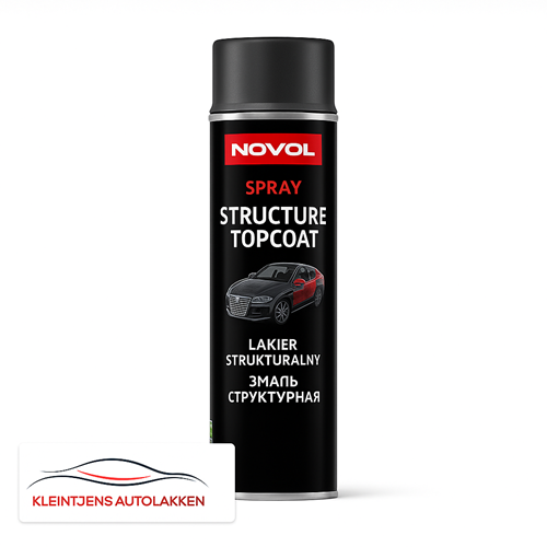 Novol Structuur Spray Antraciet 500ml.
