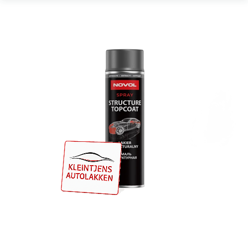 Novol Structuur Spray Antraciet 500ml.
