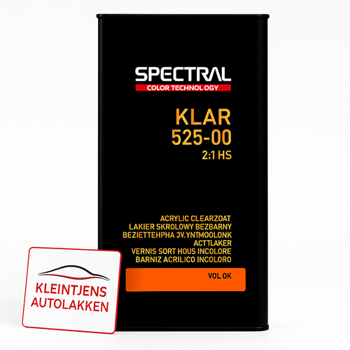 Spectral KLAR 525-00 VHS – Premium 2K Hoogglans Blanke Lak 5L